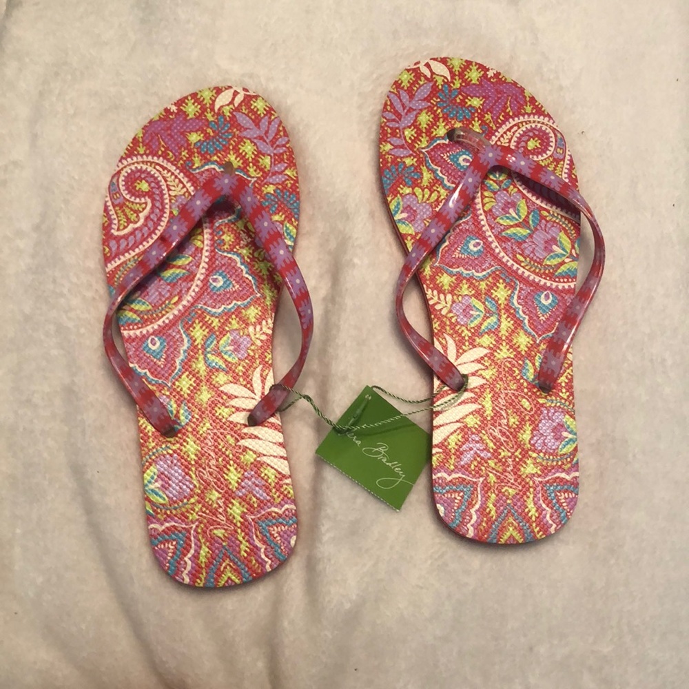 Vera Bradley flip flops